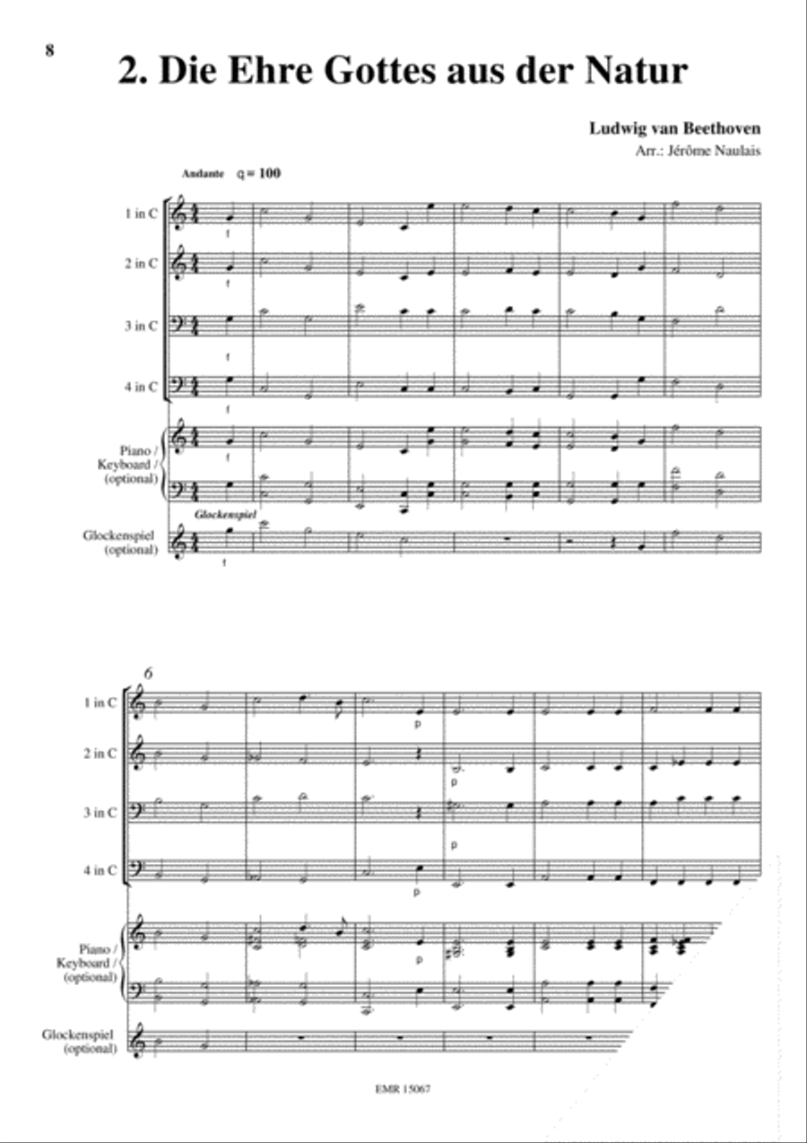Brass Quartets Vol. 10 Brass Ensemble scores gallery preview page 4