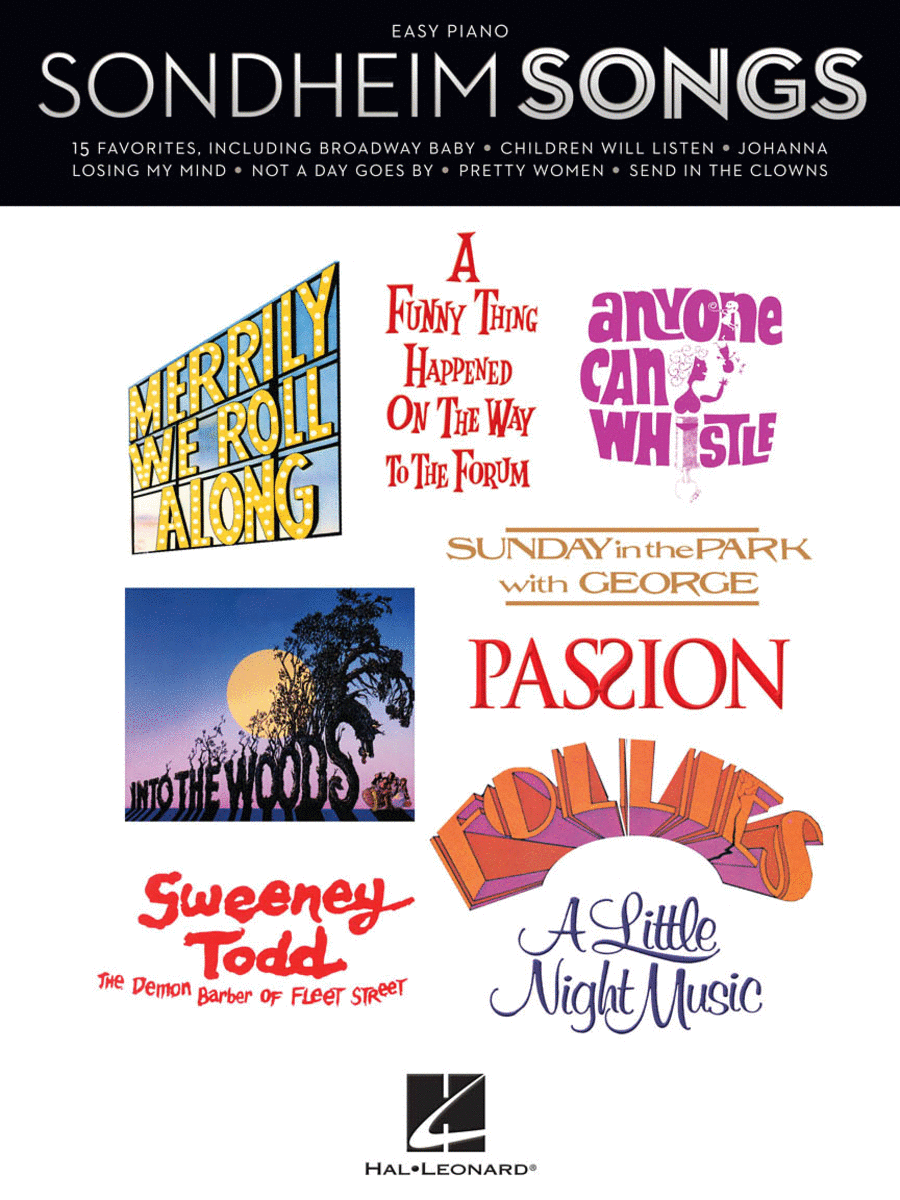 Sondheim Songs for Easy Piano Easy Piano scores gallery preview page 1