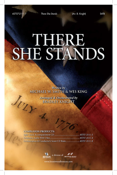 There She Stands (Orchestra Parts and Conductor's Score, CD-ROM)