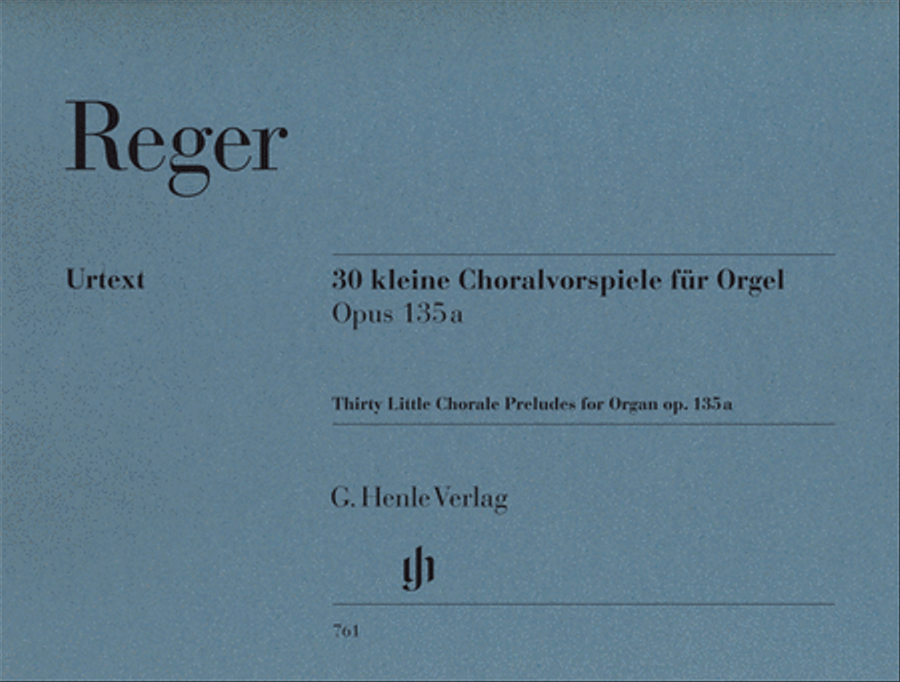 30 Little Chorale Preludes for Organ Op. 135a Organ scores gallery preview page 1