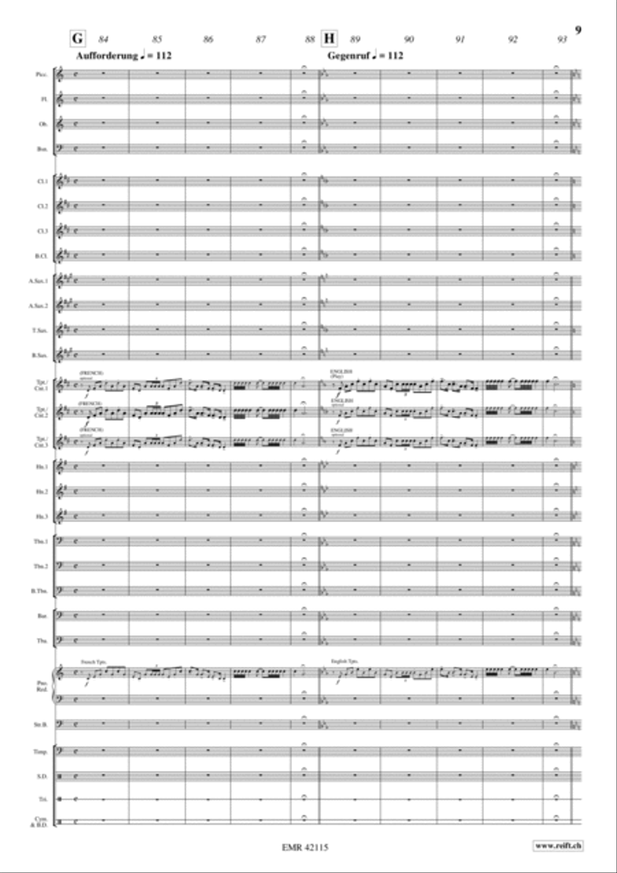 Wellington's Victory Concert Band scores gallery preview page 10