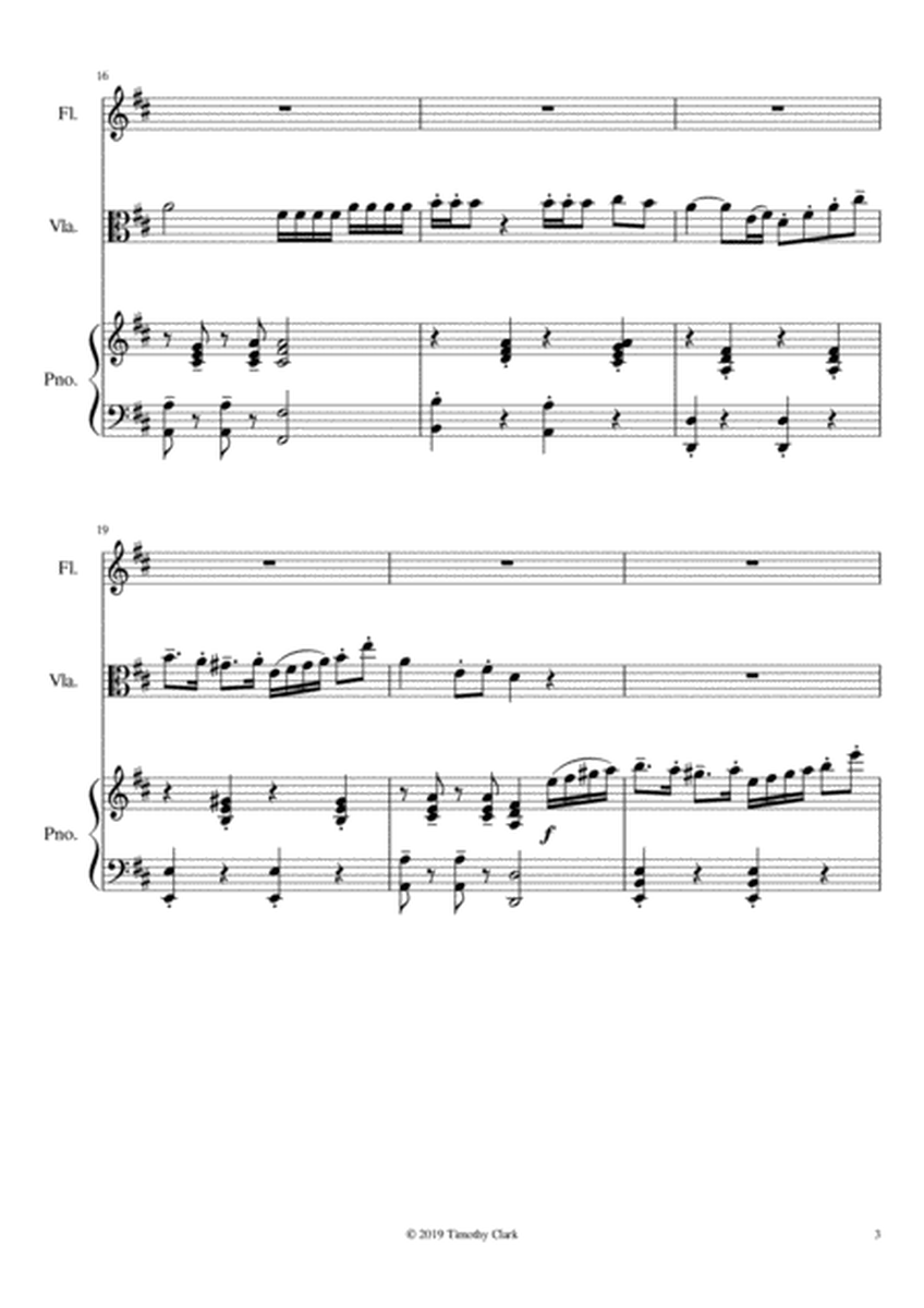 Dance Suite for Flute, Viola & Piano: IV. Gavotte