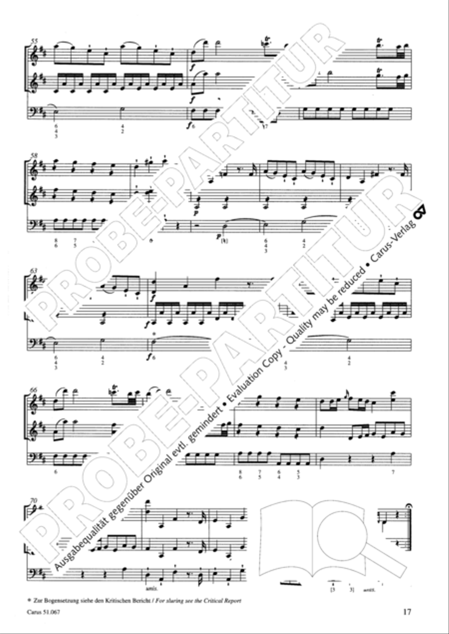 Church Sonatas Collection / Songbook scores gallery preview page 18