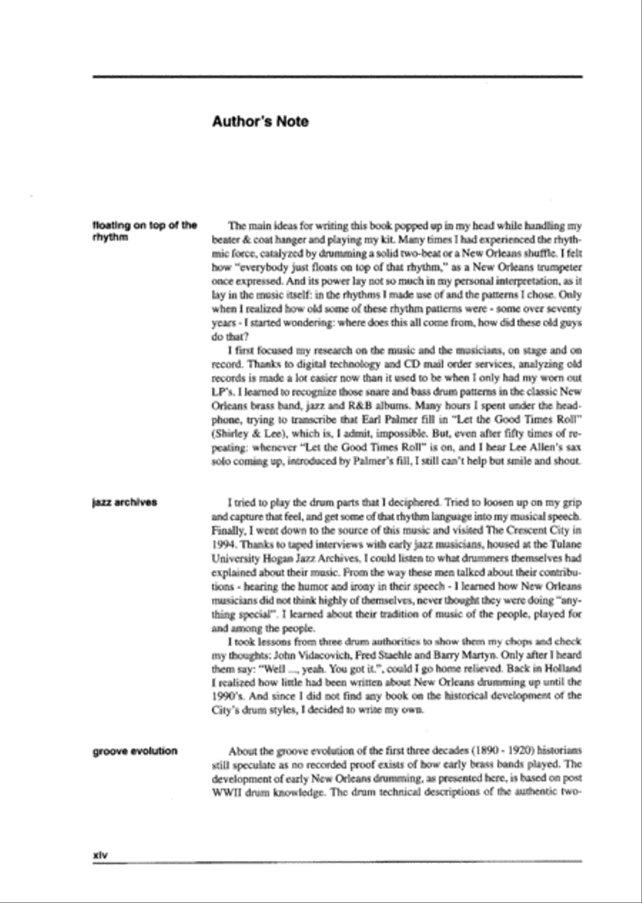 Second Line: 100 Years of New Orleans Drumming Drums scores gallery preview page 11