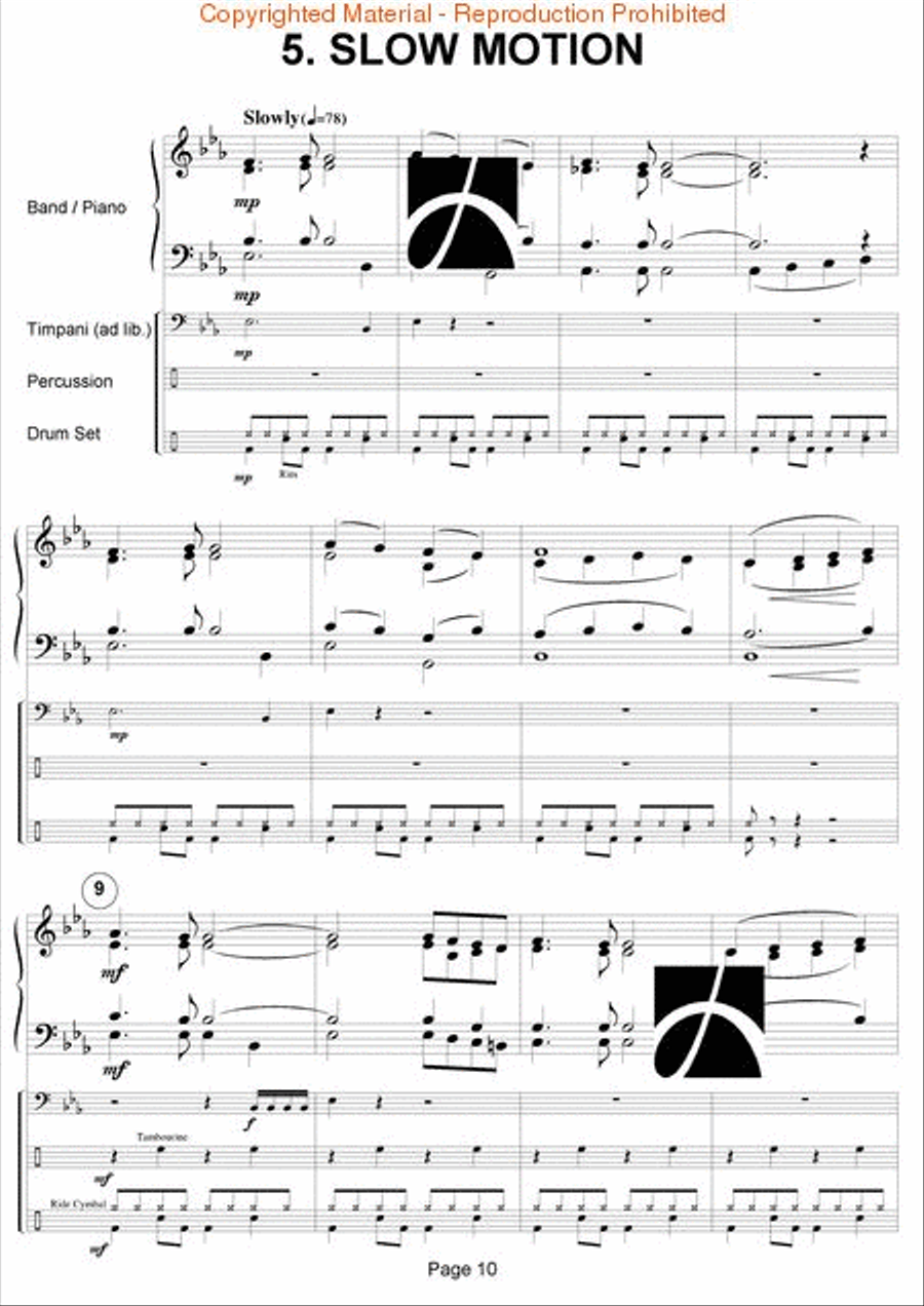 First Class - In Concert Concert Band scores gallery preview page 11