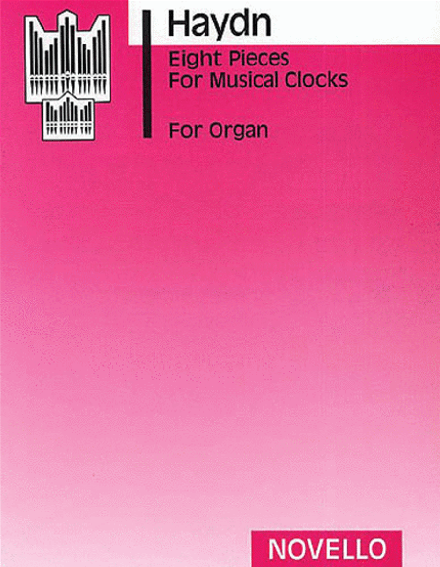 8 Pieces for Musical Clocks Organ Solo scores gallery preview page 1