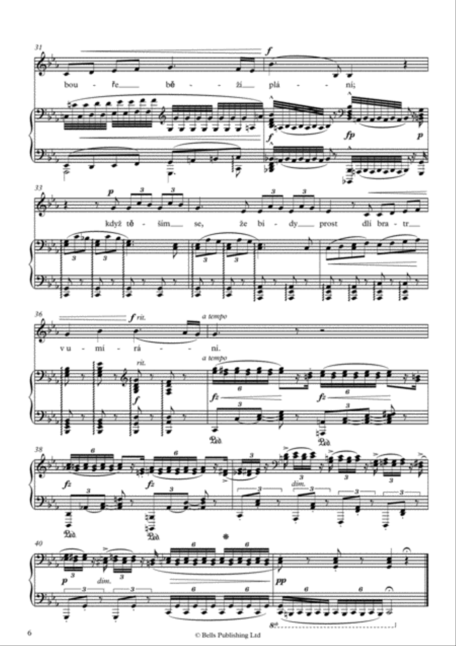 Gypsy Melodies, Op. 55 Voice Solo scores gallery preview page 6