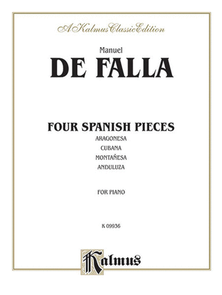 Book cover for Four Spanish Pieces