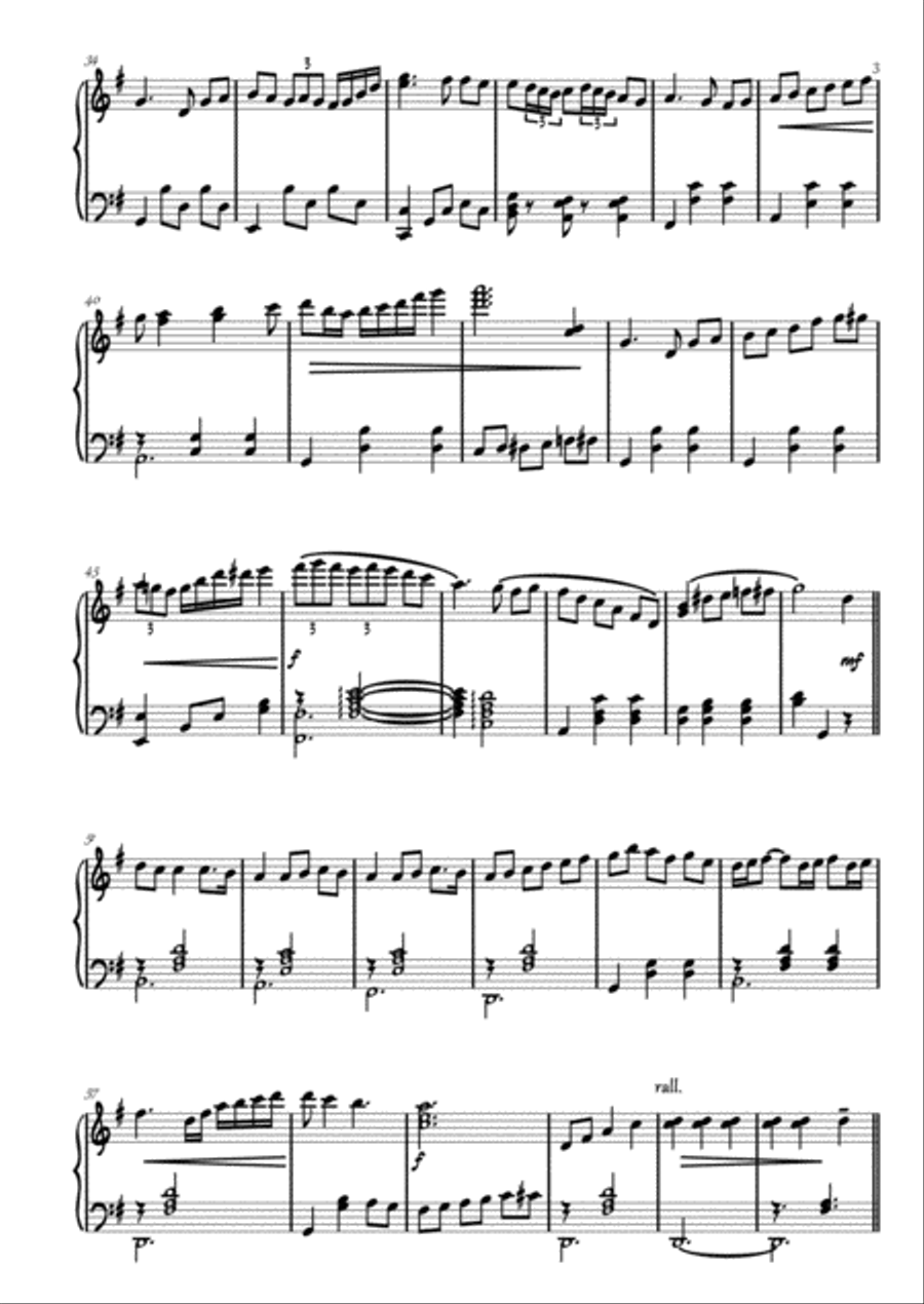 A Valsa Piano Solo scores gallery preview page 3