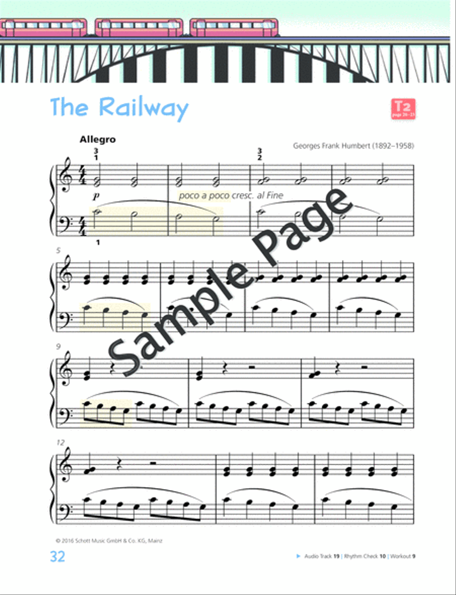 Piano Junior: Lesson Book 2 Piano Method scores gallery preview page 33