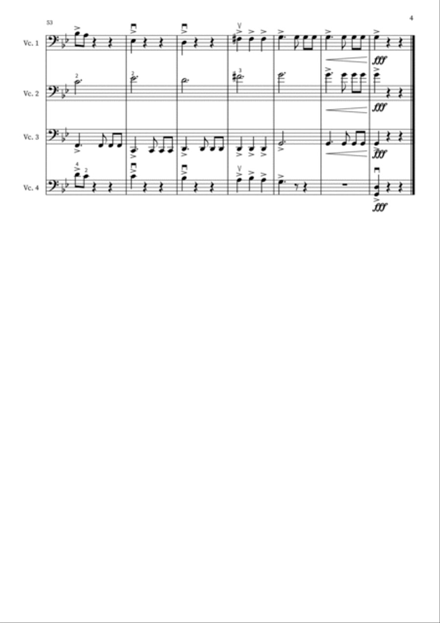 He's A Pirate School and Community scores gallery preview page 4