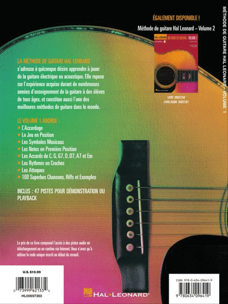 French Edition: Hal Leonard Méthode de Guitare – Volume 1 Deuxième Edition Guitar scores gallery preview page 8