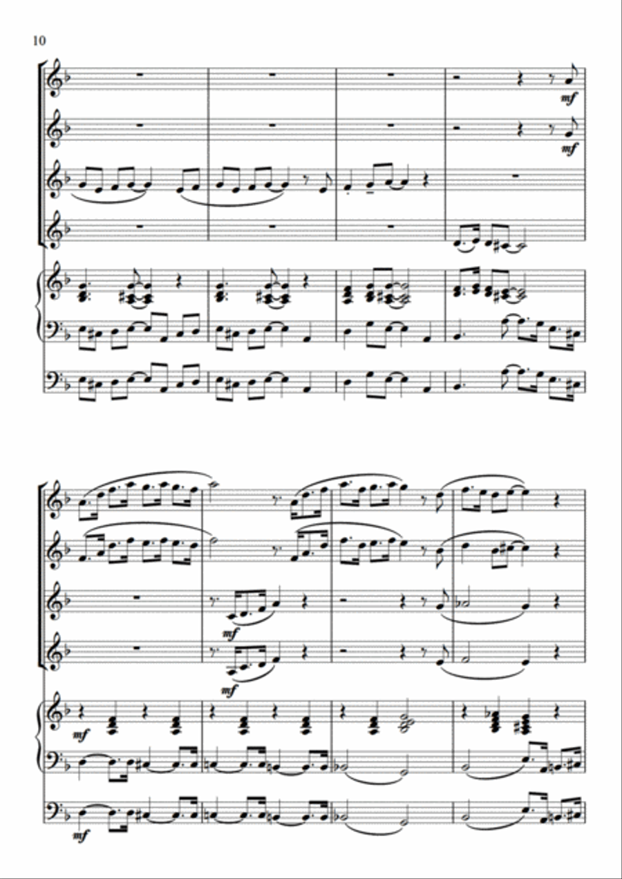A Small World Medley Set of Parts scores gallery preview page 10