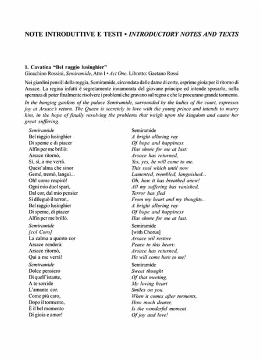 Belcanto Arias for Soprano – Volume 1 Voice Solo scores gallery preview page 5