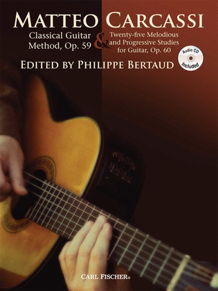 Book cover for Classical Guitar Method, Op. 59 & Twenty-Five Melodious and Progressive Studies for Guitar, Op. 60