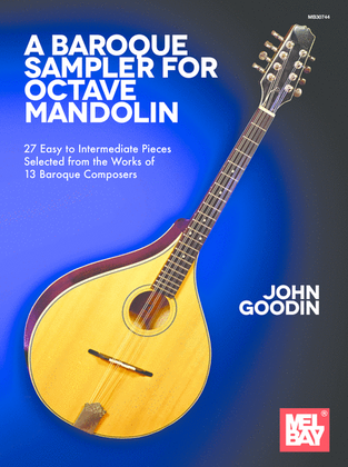 Book cover for A Baroque Sampler for Octave Mandolin