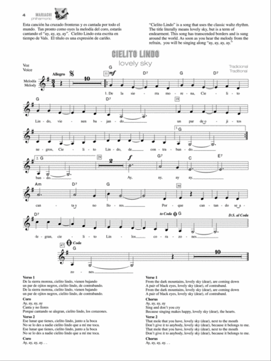 Mariachi Philharmonic - Trumpet (Book) String Orchestra scores gallery preview page 3
