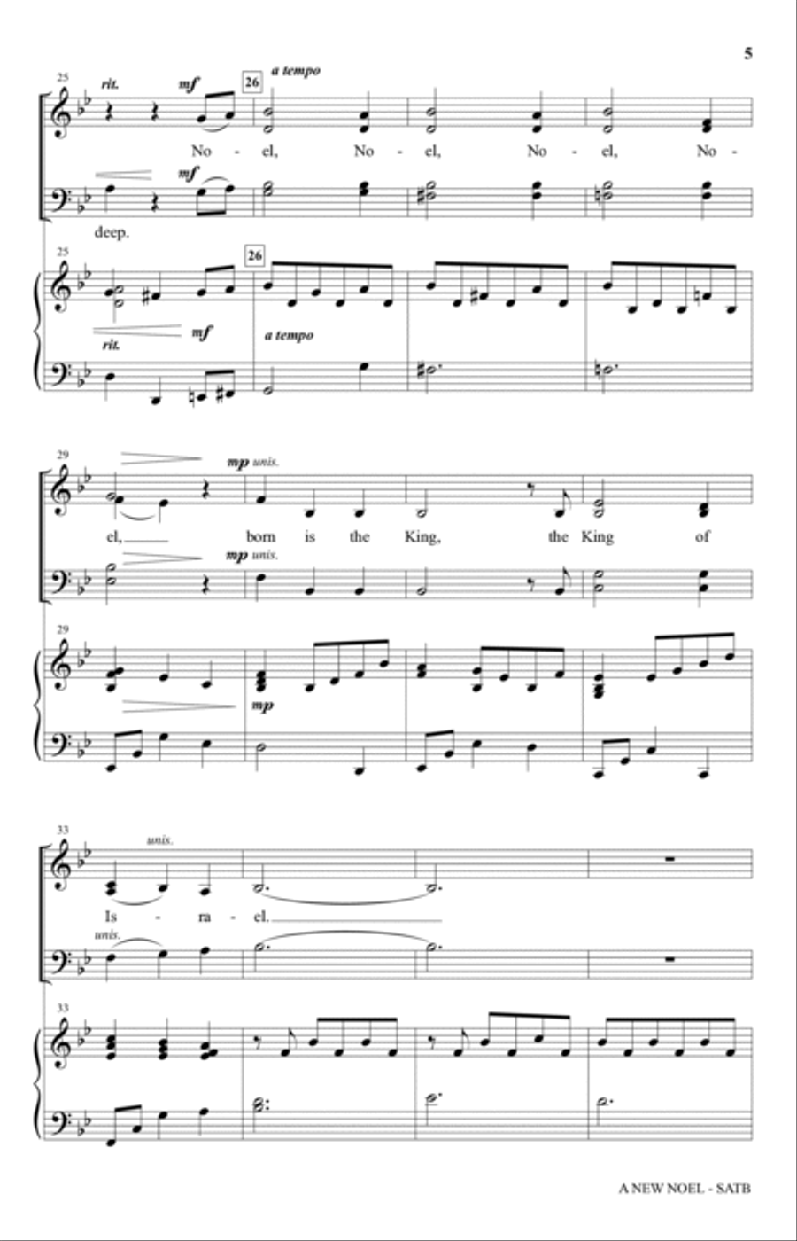 A New Noel 4-Part scores gallery preview page 3