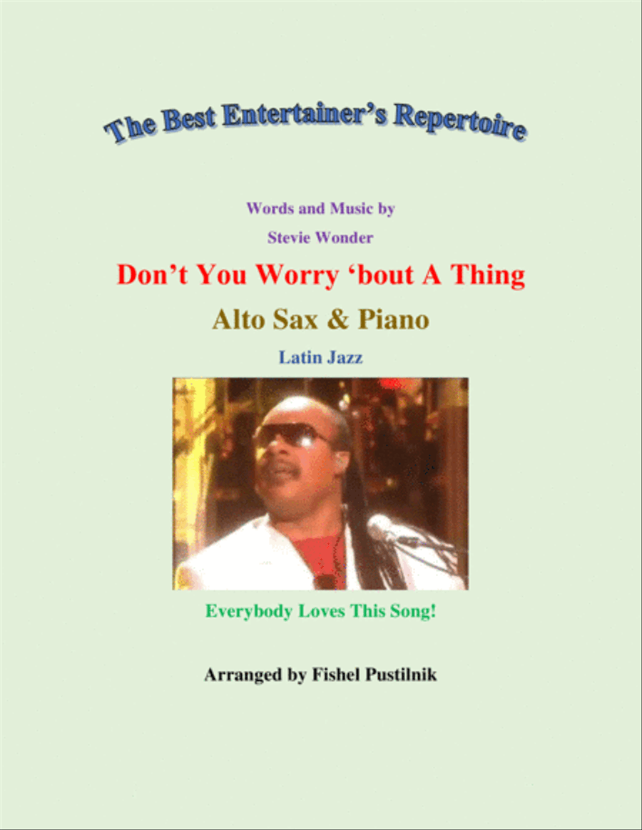 Don't You Worry 'bout A Thing Woodwind Duet scores gallery preview page 1