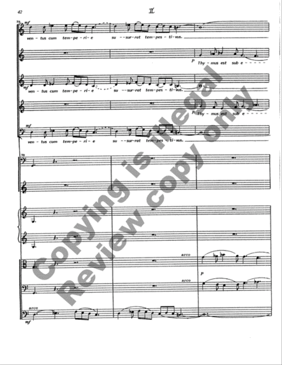 Cantata Rustica (Full/Choral Score) Choir scores gallery preview page 119