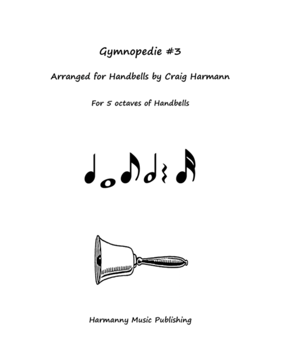 Gymnopedie #3 Gymnopedie #3 Handbell Choir scores gallery preview page 1