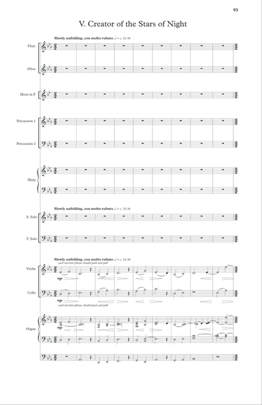 LUX Full Score (Chamber Ensemble Version) Score scores gallery preview page 14