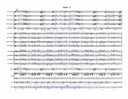 Honk (Full Score)