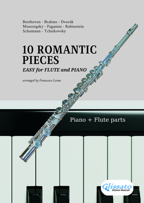 10 Easy Romantic Pieces - for Flute and Piano