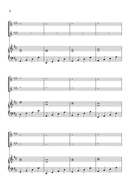 Pachelbel Canon in D • trumpet in Bb duet sheet music w/ piano accompaniment image number null