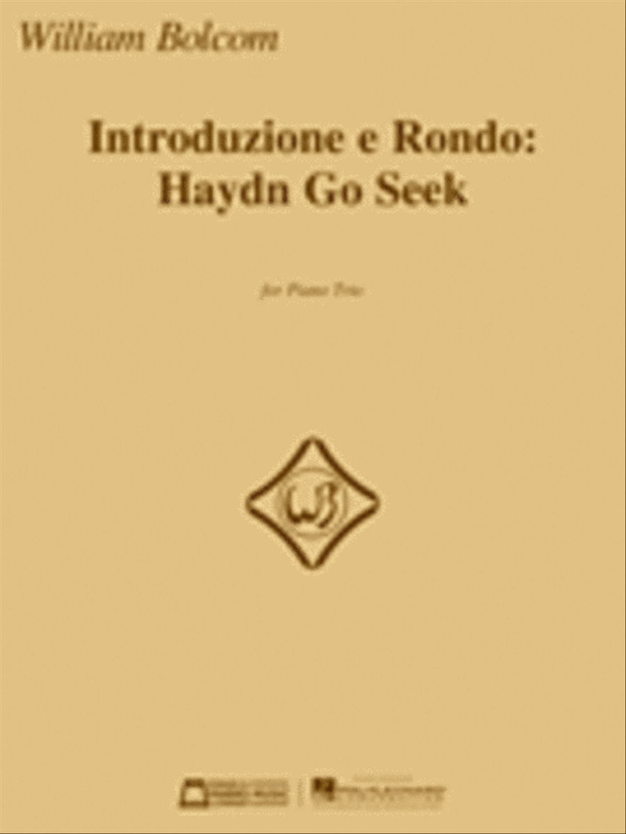 Introduzione e Rondo: Haydn Go Seek Piano Trio scores gallery preview page 1