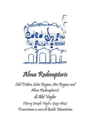 Book cover for Georg Joseph "Abt" Vogler - Alma Redemptoris