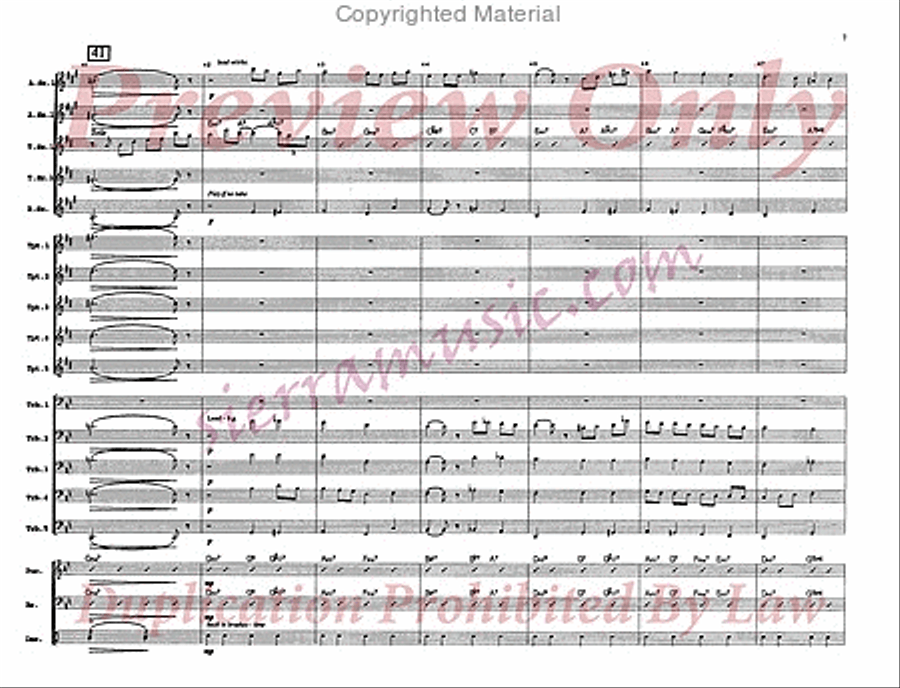 My One And Only Love Jazz Ensemble scores gallery preview page 8