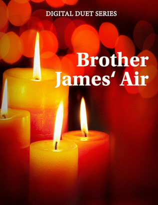 Book cover for Brother James' Air Duet for Two Flutes (or Two Oboes) - Flute or Oboe Duet - Music for Two