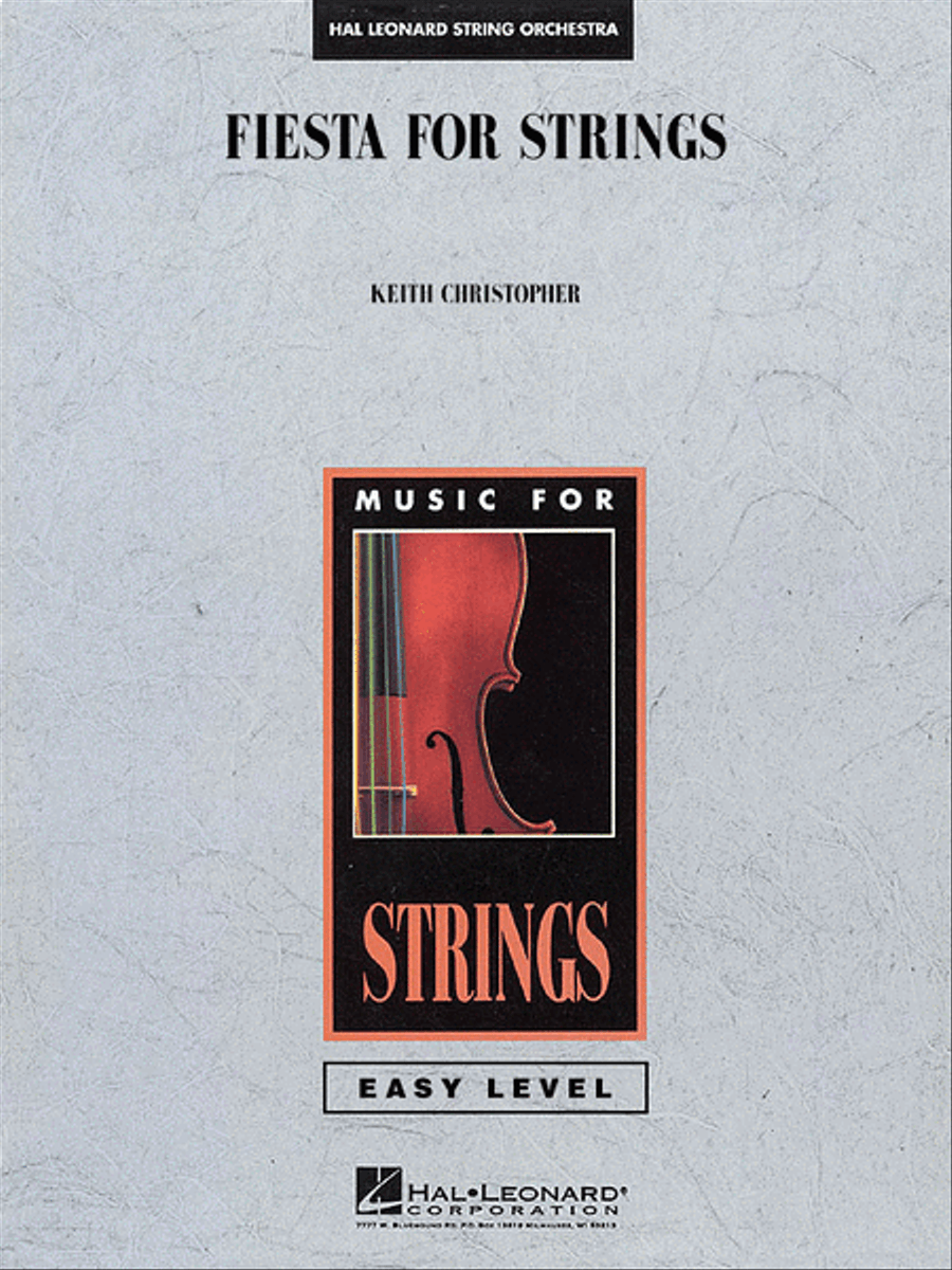 Fiesta for Strings String Orchestra scores gallery preview page 1