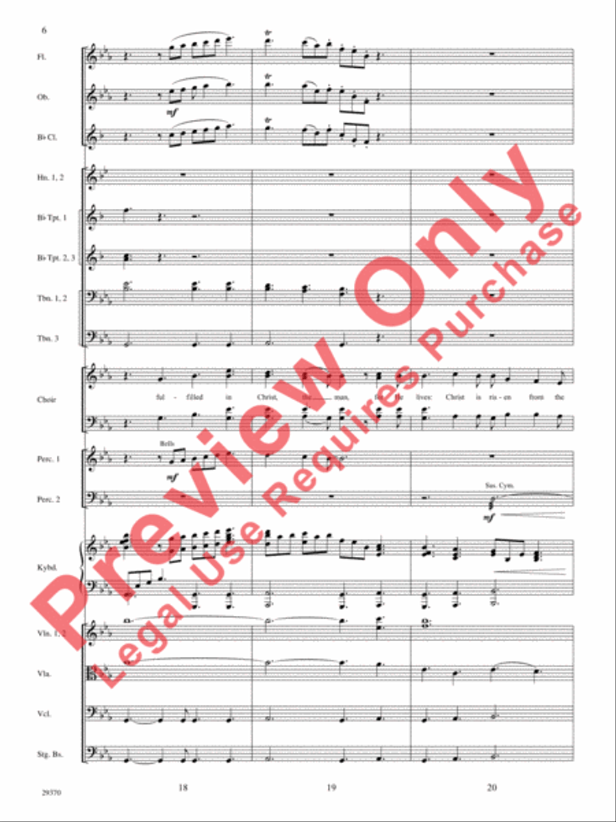 See, What a Morning Choir scores gallery preview page 7