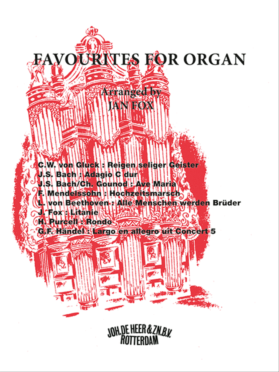 Favourites Organ scores gallery preview page 1
