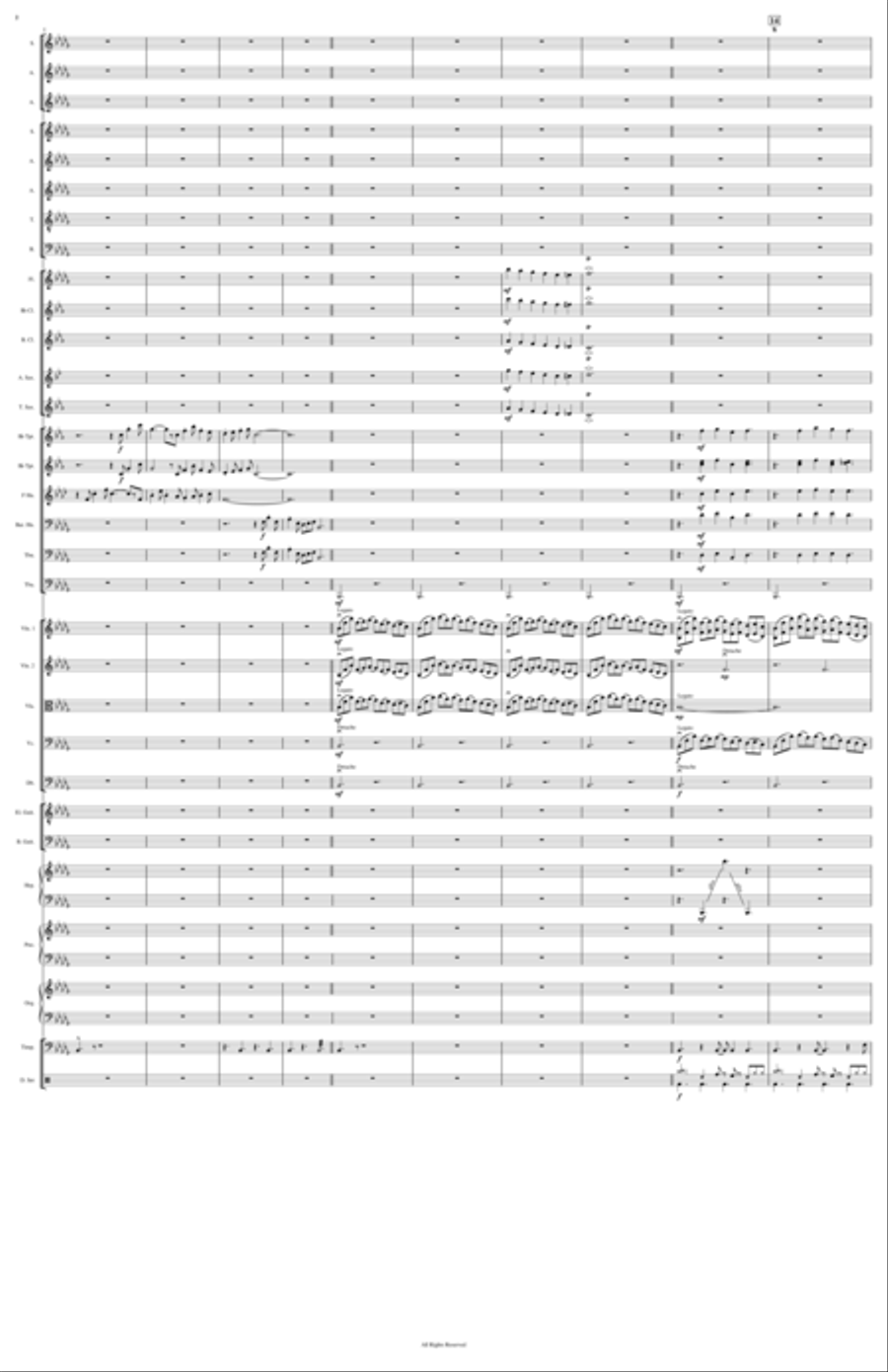 Anthem Of Praise Full Orchestra scores gallery preview page 2
