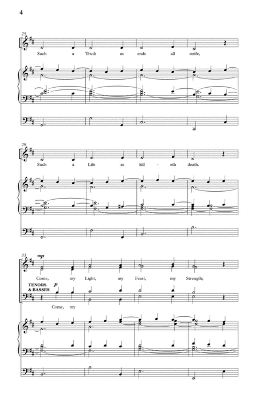 The Call The Call 4-Part scores gallery preview page 4