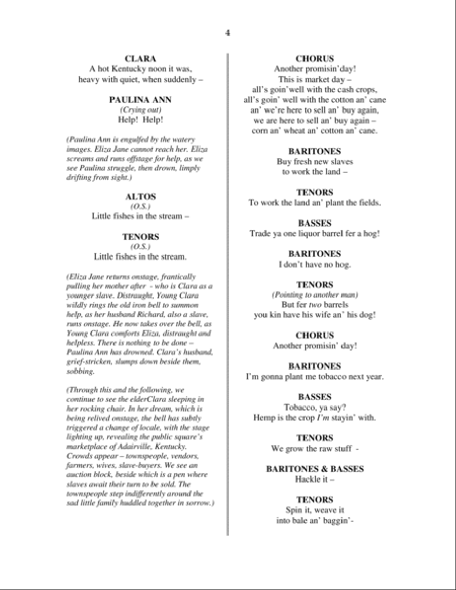 Gabriel's Daugher (Downloadable Libretto) Libretti scores gallery preview page 3