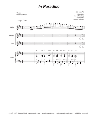 Book cover for In Paradise (SATB)