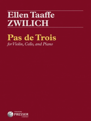 Book cover for Pas de Trois