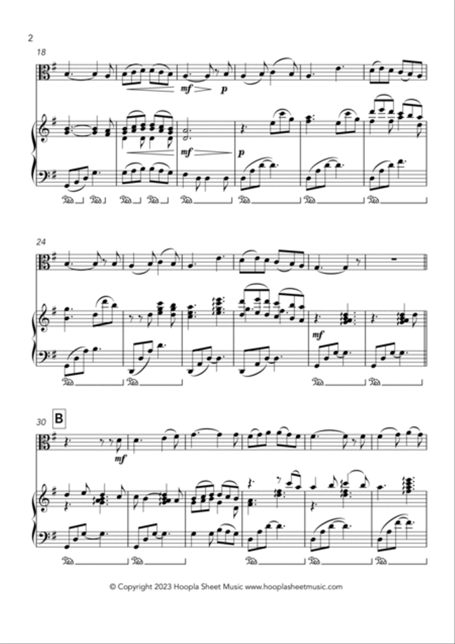 Tu Scendi Dalle Stelle Viola scores gallery preview page 2