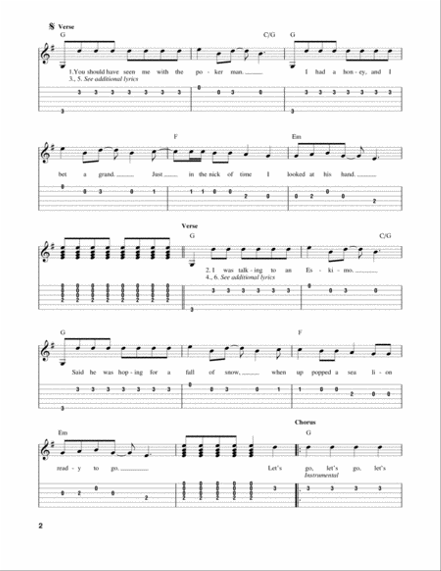 Junior's Farm Junior's Farm Acoustic Guitar scores gallery preview page 2