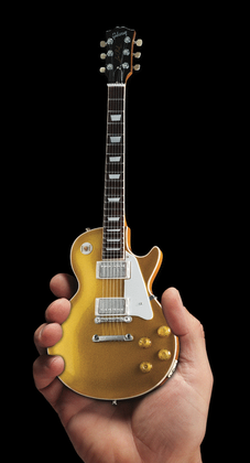 Book cover for Gibson 1957 Les Paul Gold Top Mini Guitar Replica