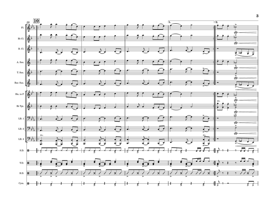 Apt. Marching Band scores gallery preview page 3