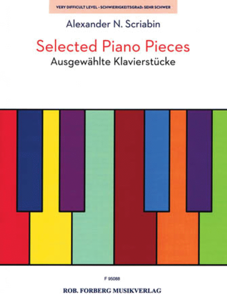 Alexander Scriabin : Selected Piano Pieces