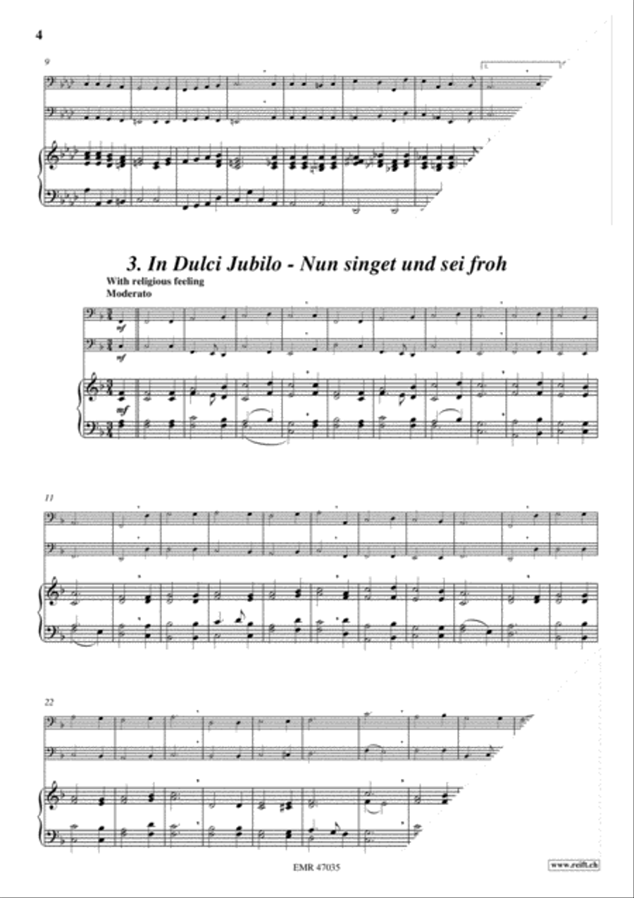 28 Weihnachtsmelodien Vol. 1 + 2 Brass Duet scores gallery preview page 4
