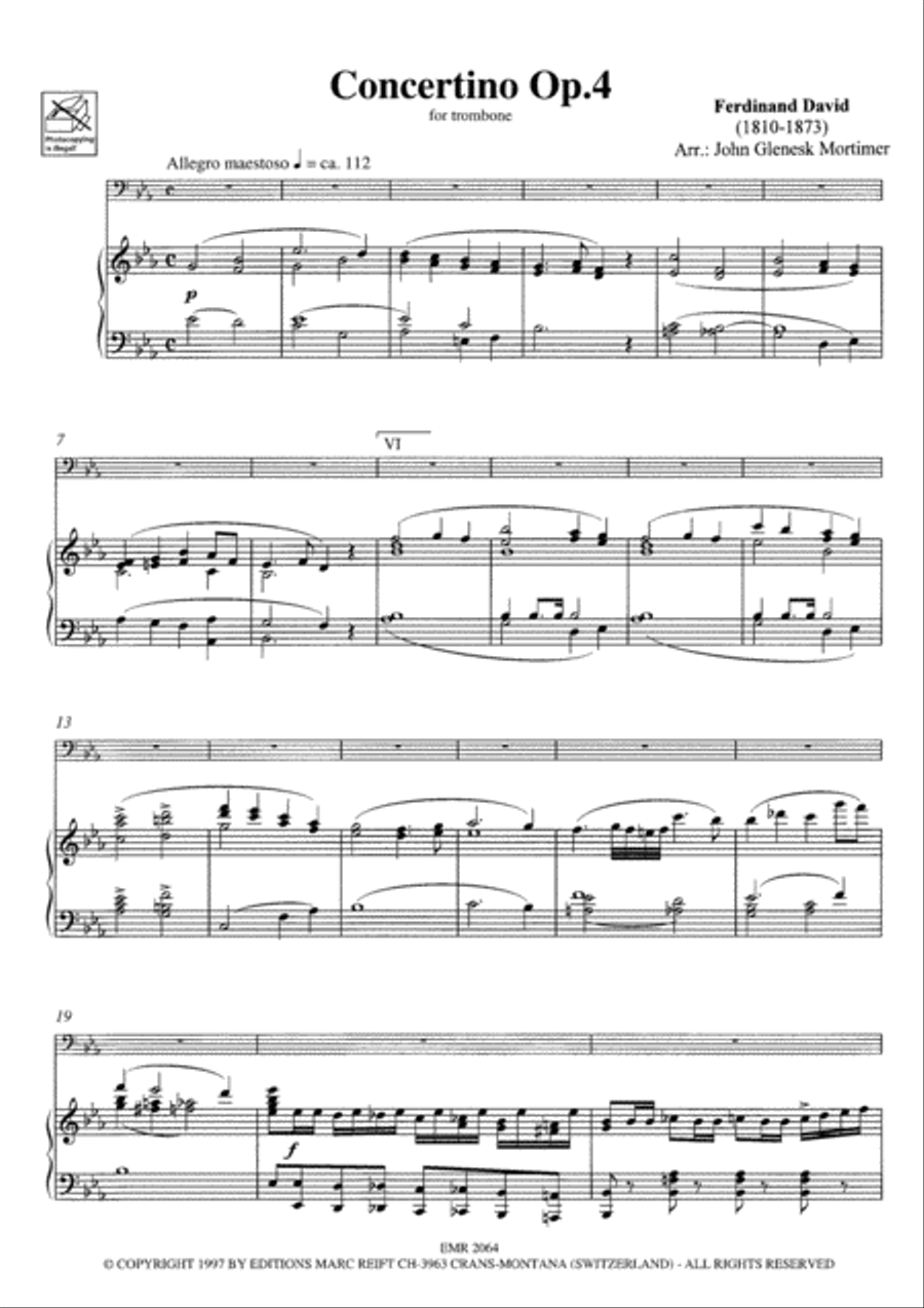 Concertino Concertino Piano Accompaniment scores gallery preview page 4
