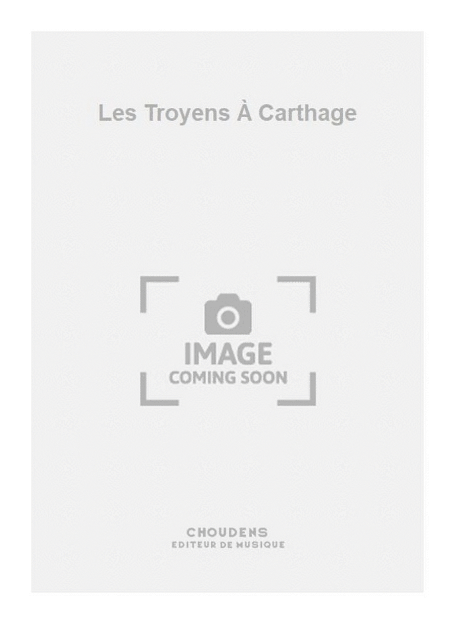 Les Troyens À Carthage Piano scores gallery preview page 1