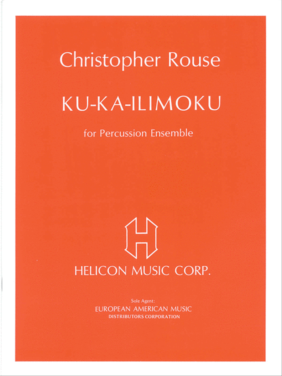 Ku Ka-Ilimoku Ku Ka-Ilimoku Percussion Ensemble scores gallery preview page 1